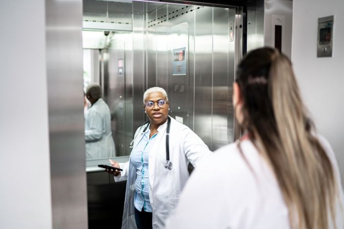 Hospital Elevator - CG Elevator and Services